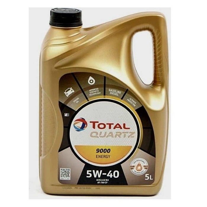 aceite total quartz 9000 energy 5w40
